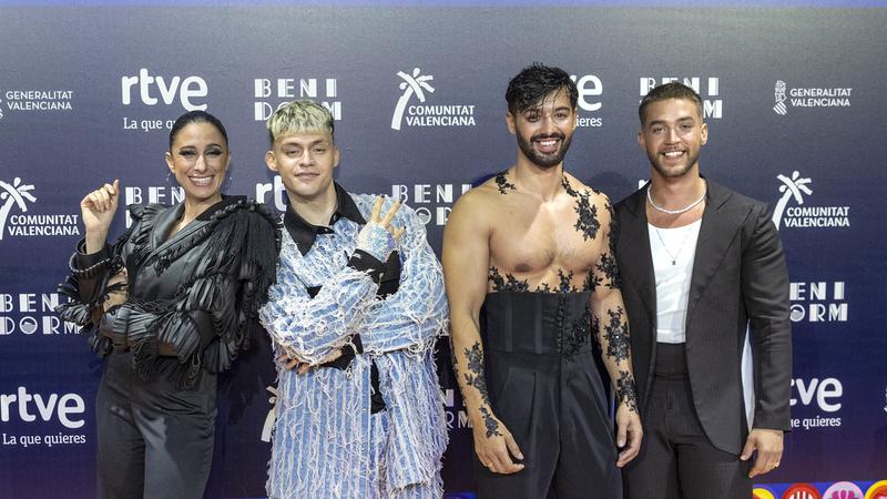 The second semi-final qualifiers: María Peláe, Almácor, Jorge González, St. Pedro