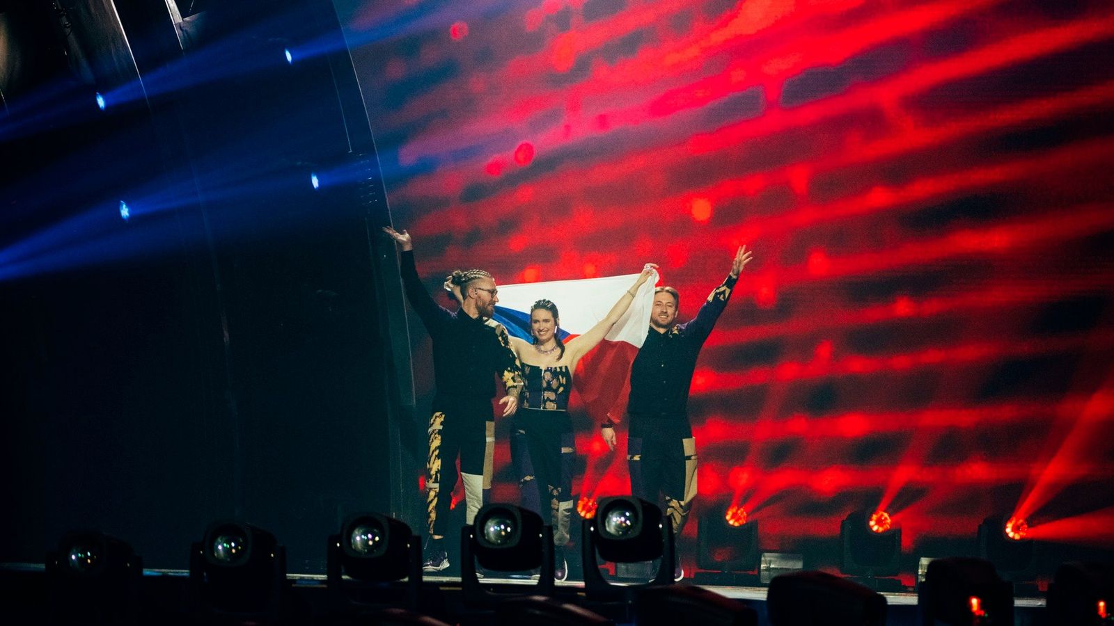 Czech Republic’s We Are Domi at the Eurovision Song Contest 2022 Grand Final 