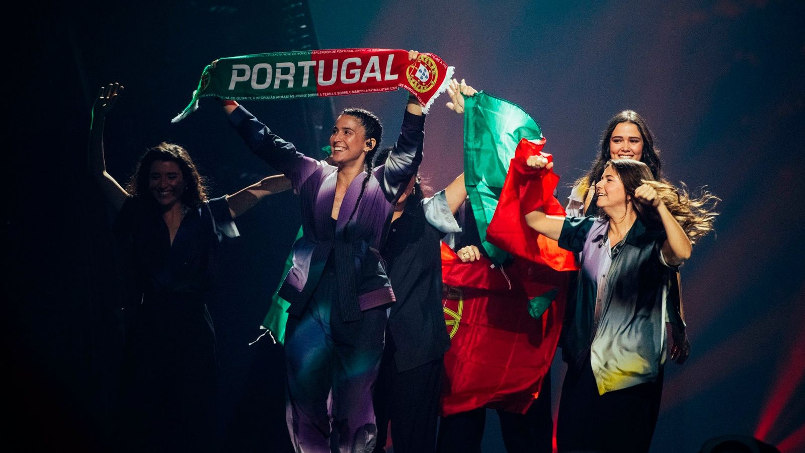 Portugal’s MARO at the Eurovision Song Contest 2022 Grand Final 