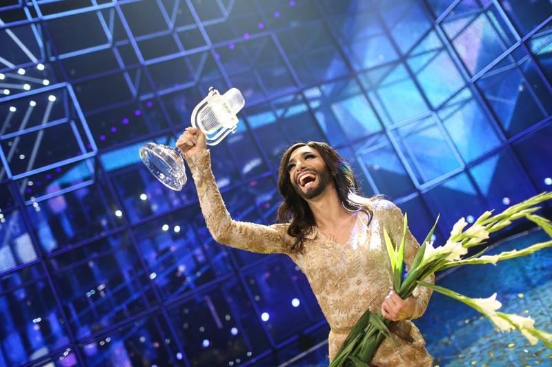 Conchita Wurst, winner of the Eurovision Song Contest 2014 for Austria
