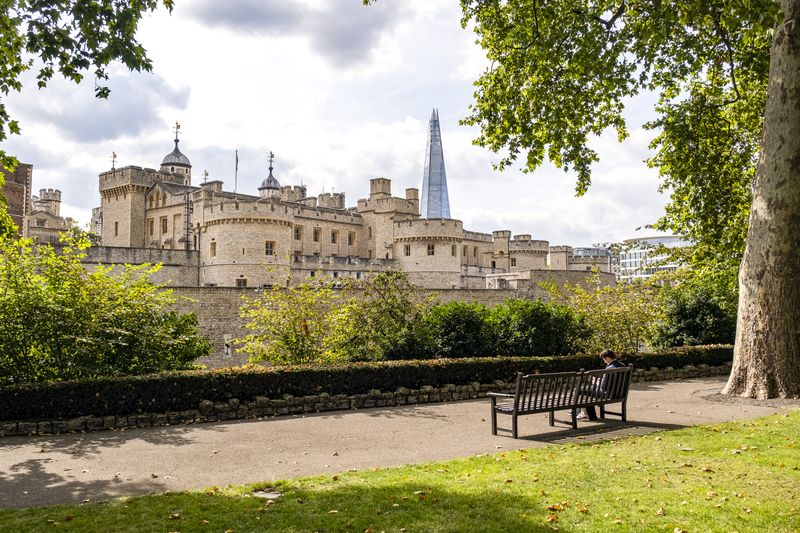Visit the Tower of London for spooky ghost stories and historic treasures like the Crown Jewels. 