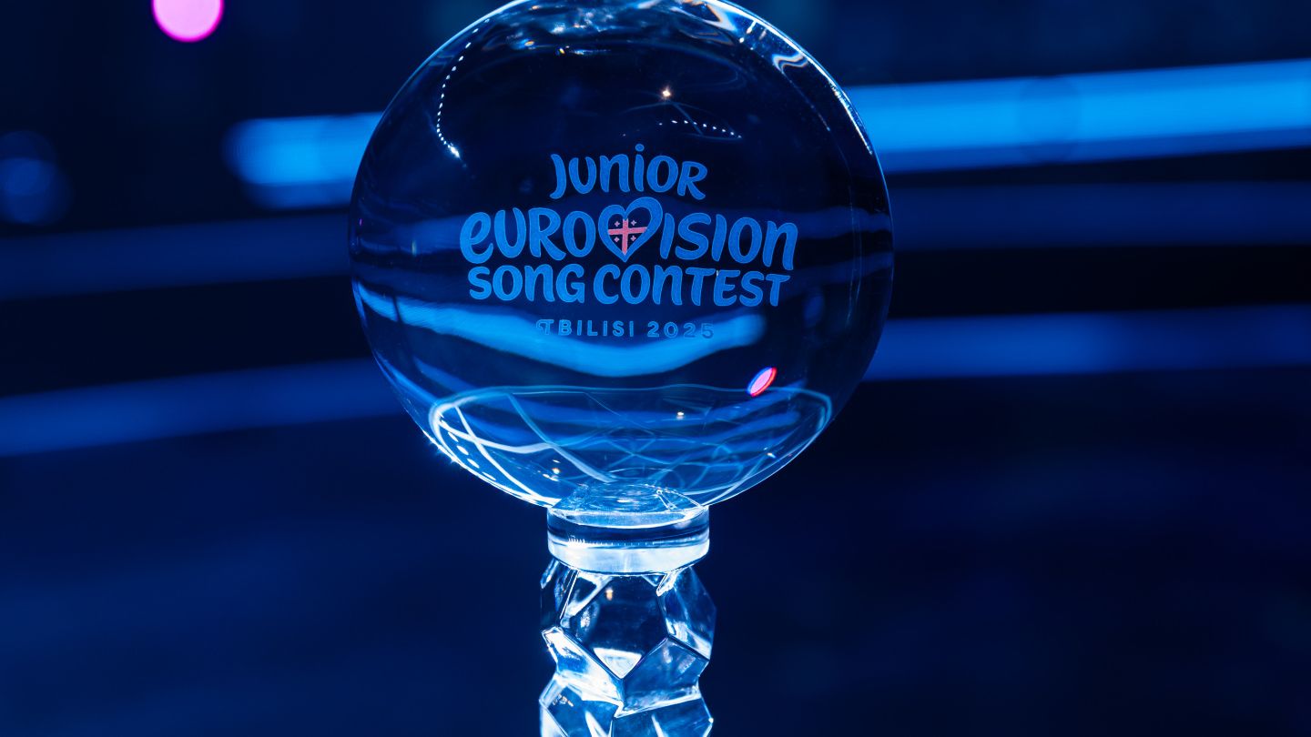 The Junior Eurovision 2025 trophy