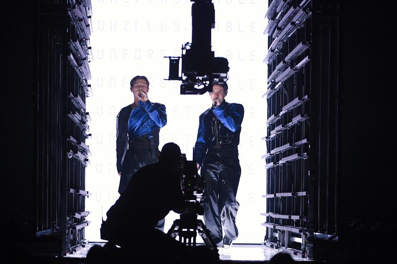 Marcus & Martinus perform at the Melodifestivalen final