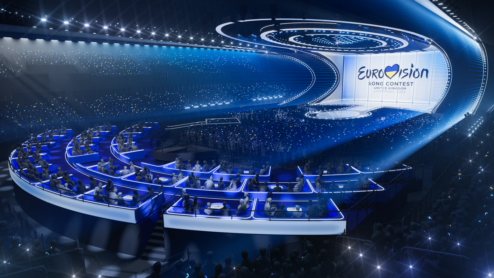 Eurovision Song Contest 2023 - first stage renders