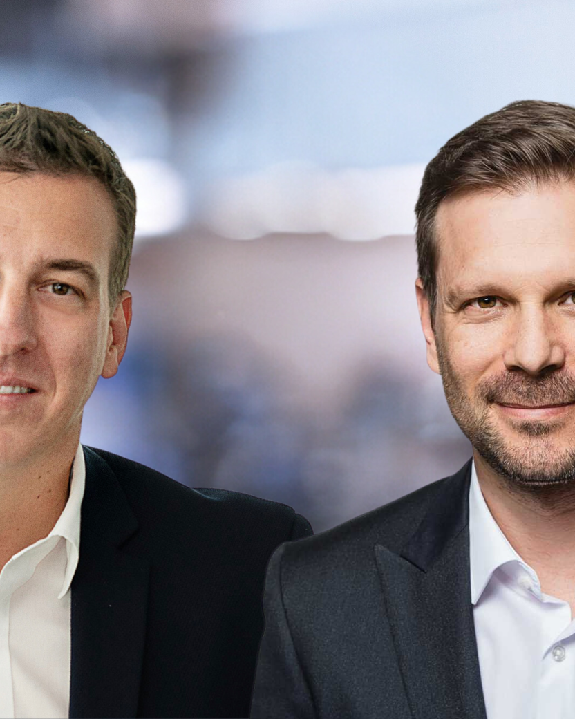 Executive Producers Moritz Stadler (left) and Reto Peritz (right)