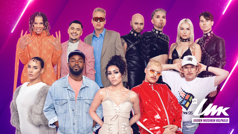 The 7 artists taking part in Finland's UMK 2024