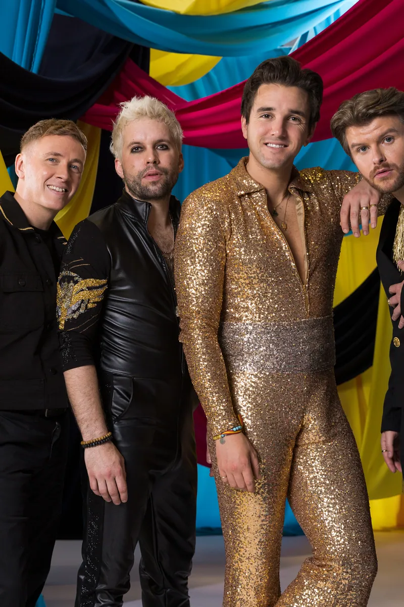 Wild Youth from Ireland in the Eurovision 2023 studio