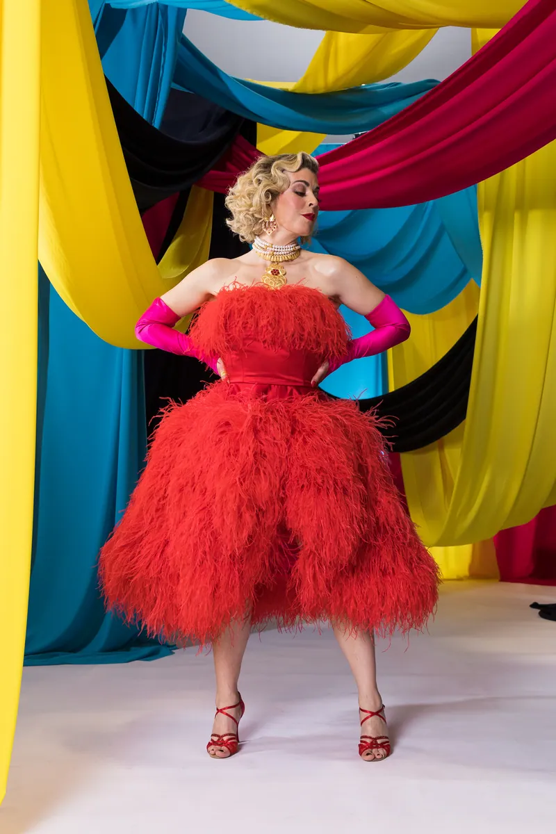 Mimicat from Portugal in the Eurovision 2023 studio