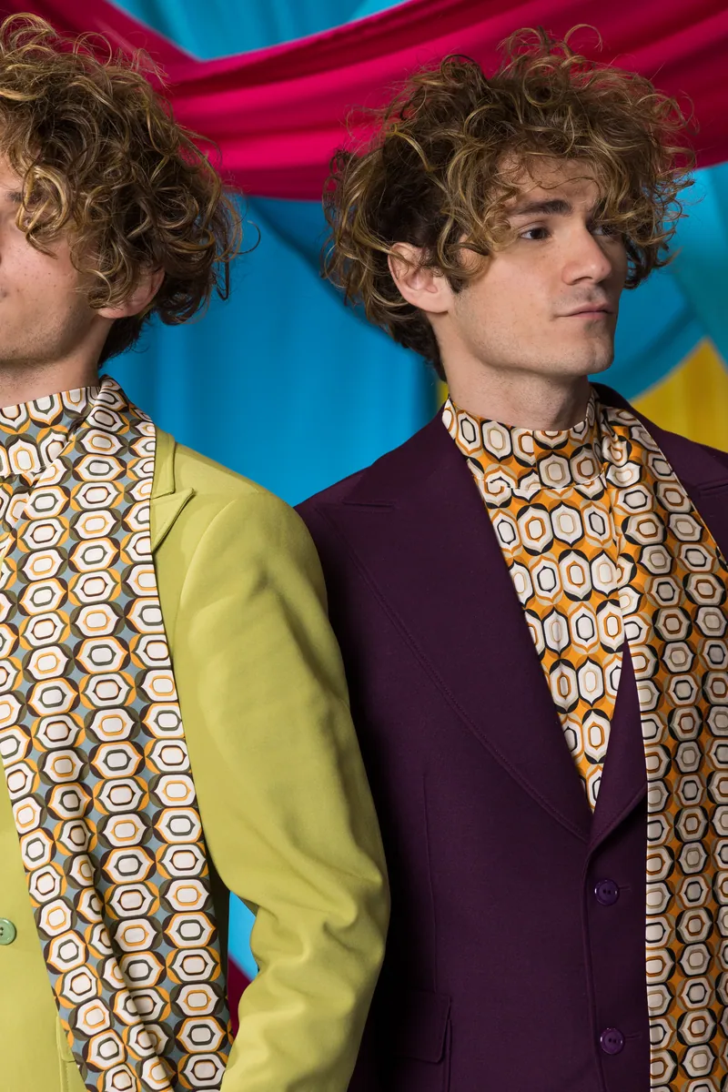 TuralTuranX from Azerbaijan in the Eurovision 2023 studio